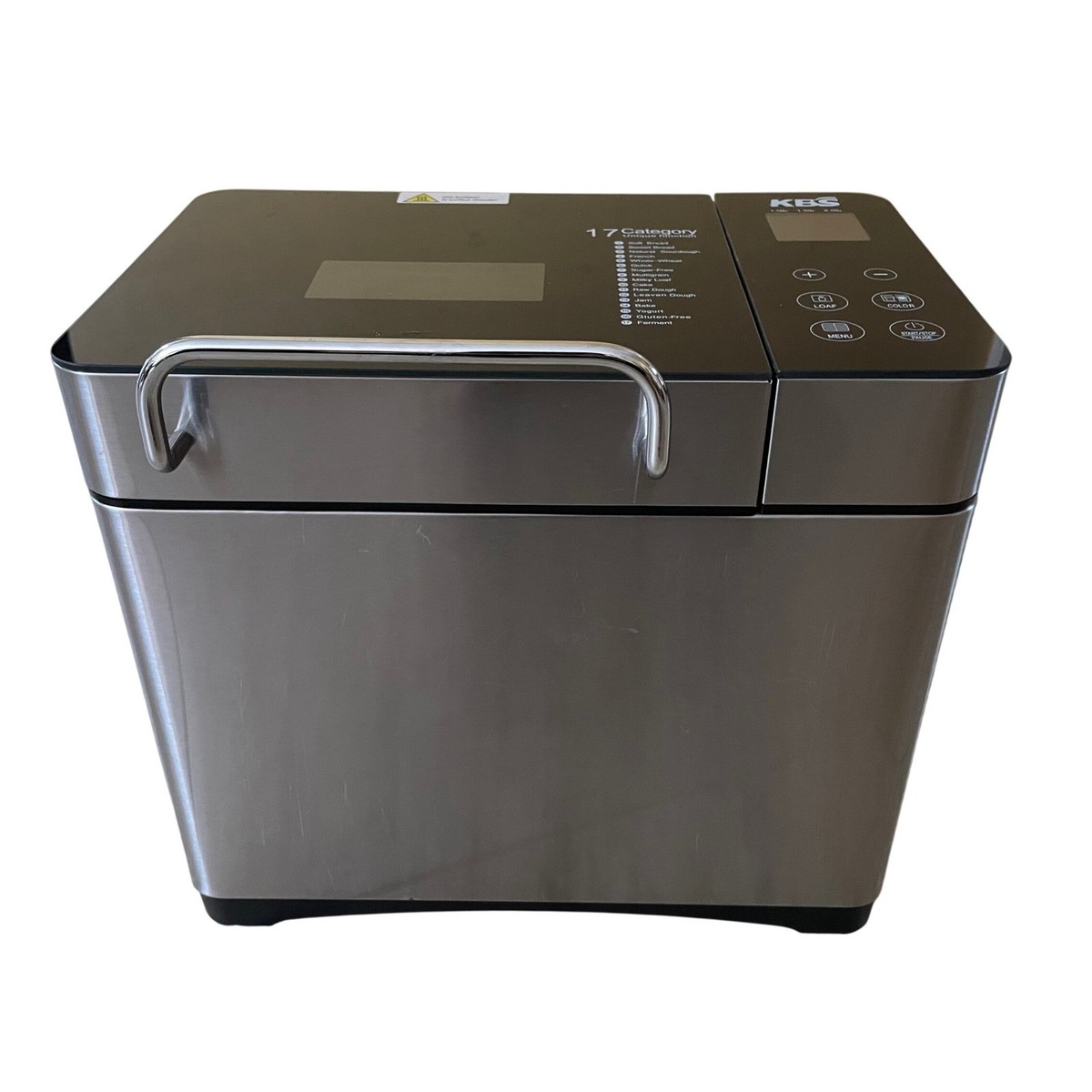 KBS Pro Stainless Steel Automatic Bread Maker Machine 17-in-1 MBF