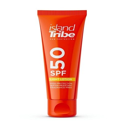Island Tribe Light Lotion Sonnencreme 200ml LSF 50 NEU Oxybenzonfrei Sonnenschutz