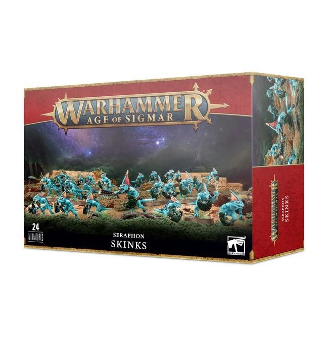 Warhammer Age of Sigmar : SERAPHON - Guerriers Saurus