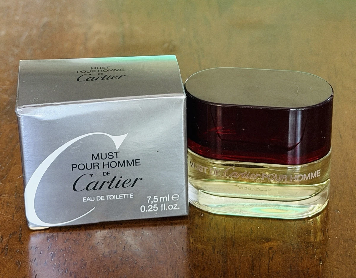 Las mejores ofertas en Must de Cartier Pour Homme de Cartier
