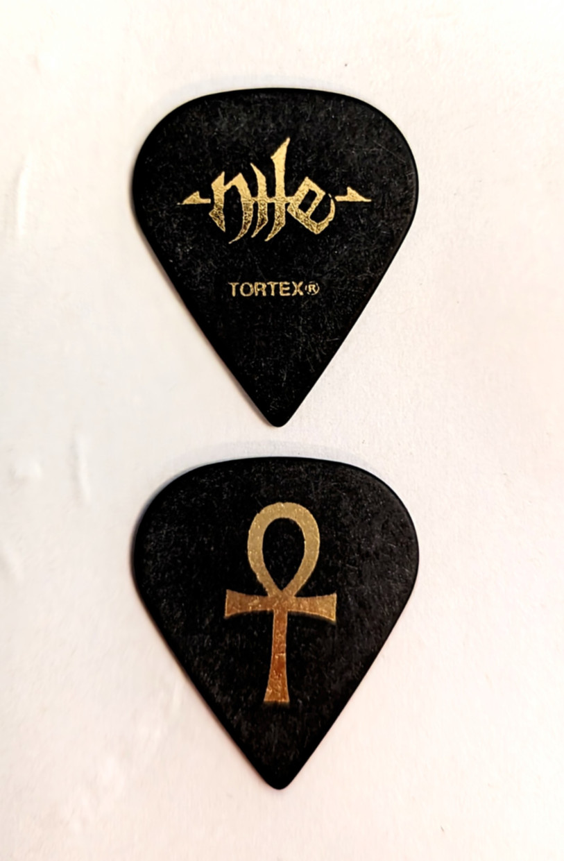 Karl Sanders Nile Guitar Pick Set of Two - Dunlop Tortex Sharp 1.5mm 