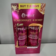 Mielle Organics Pomegranate Honey Shampoo Conditioner Set 12 fl oz