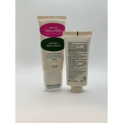 CKD Retino Collagen Small Molecule 300 Guasha Neck Cream Set with Refill 100ml