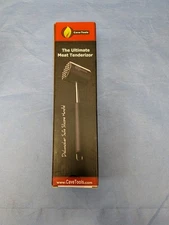 Cave Tools 9" Double Sided, The Ultimate Meat Tenderizer With Silicone Handle.