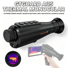Thermal Imaging Monocular for Night Vision Outdoor Wildlife AI 384 288 50Hz 12 m