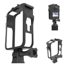 ABS Protective Mount Frame Housing Case Cover with 3x Cold Shoe for DJI Osmo 360