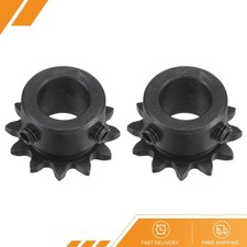2Pack 25 Chain Roller Sprocket 12mm Bore 1/4" Pitch 12 Tooth Type B Sprocket