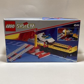 LEGO Trains: Car Transport Wagon with Car (4544) - 100% COMPLETE Box, No Manual