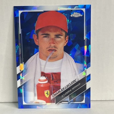 CHARLES LECLERC 2021 TOPPS CHROME SAPPHIRE FORMULA 1 #32 FERRARI