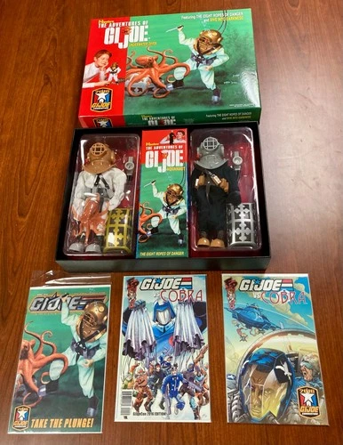 2016 GI Joe Convention Exclusive 12″ Set – Adventures of Eight Ropes Of Danger