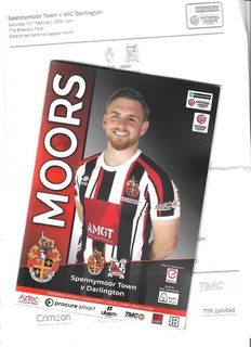 25/26 SPENNYMOOR TOWN V DARLINGTON (0 4) (NATIONAL LGE NORTH)(LAST)