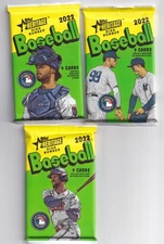 2022 Topps Heritage High Number Baseball Pack- 9 Cards-Factory Sealed