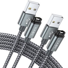 Charger Cable Compatible with Garmin Watch 2-Pack 3.3FT USB