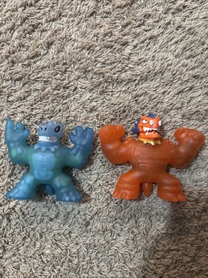Heroes of Goo Jit Zu Glow Surge Super Stretch and Glow Iron Man & 1 More!