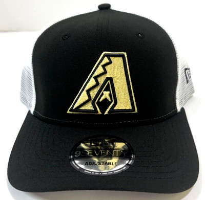 Arizona Diamondbacks MLB NE 2024 City Connect Trucker Snapback Hat~Black/Gold