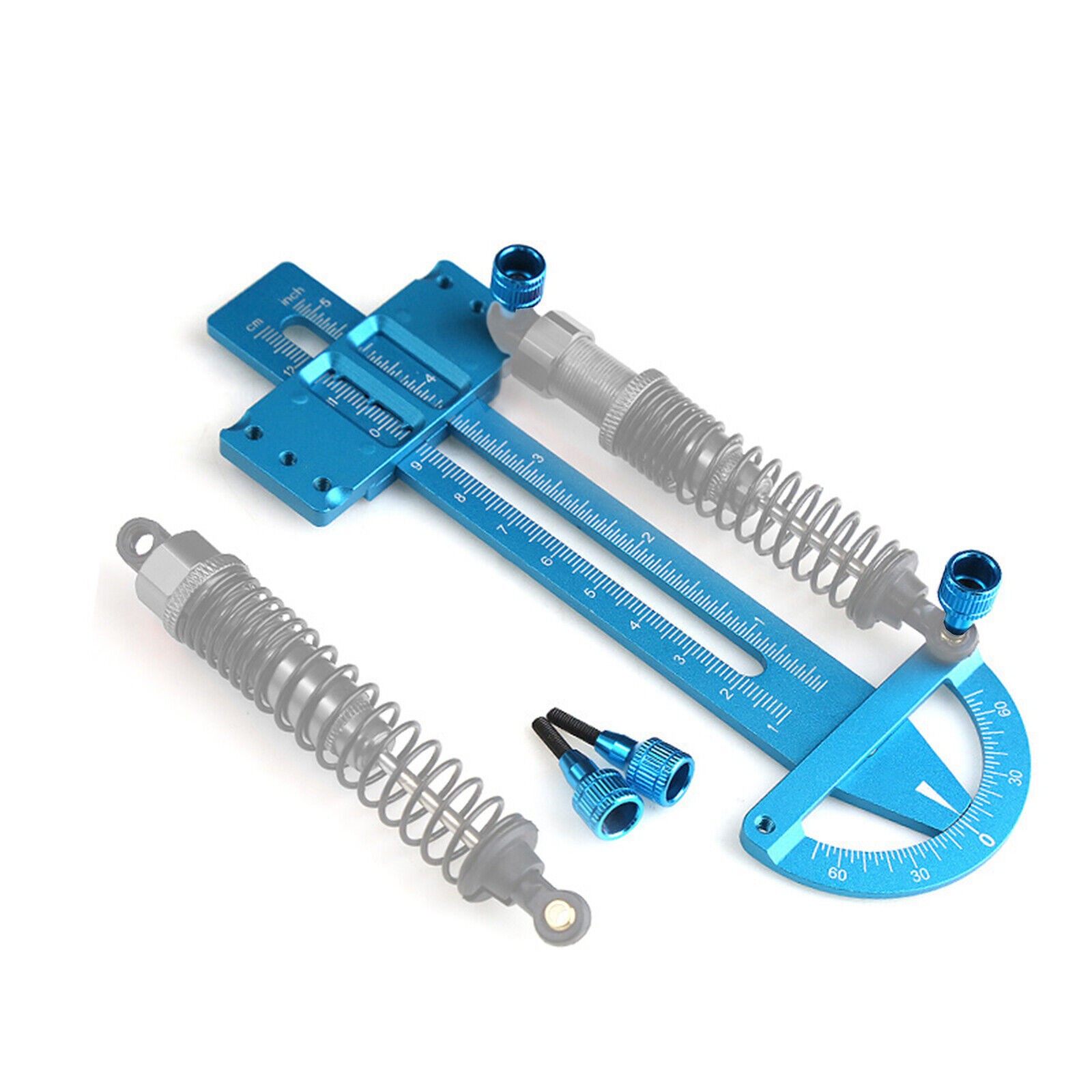Aluminum RC Car Truck Shock Synchronizer Absorber Balance Ruler Measurement Tool thumbnail 3