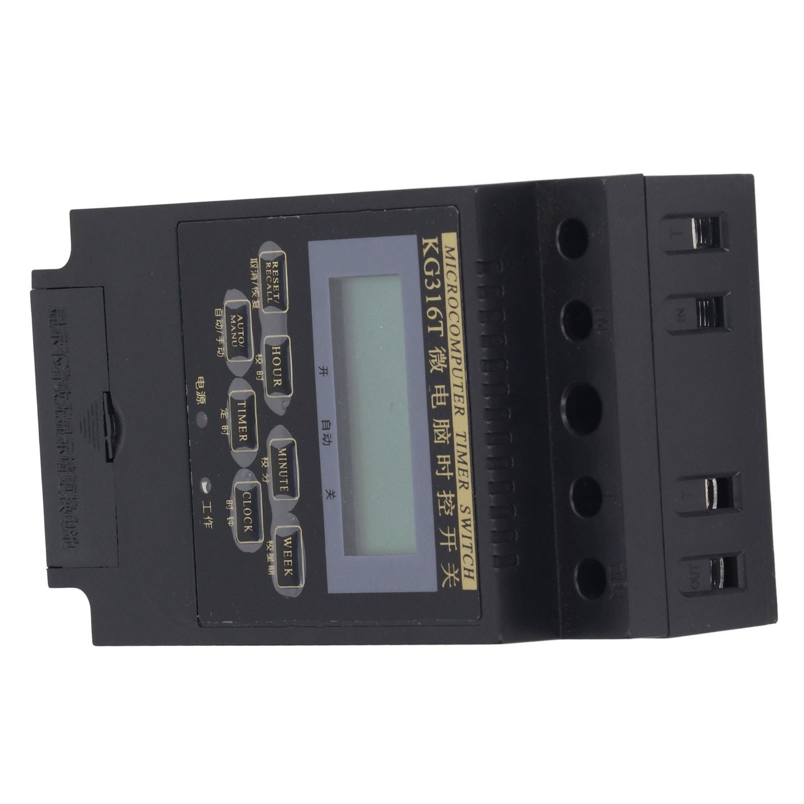 Programmable Timer Switch Auto Timing Electronic Time Control Switch For Street☜