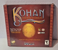 New Sealed Kohan Immortal Sovereigns PC CD-ROM Windows