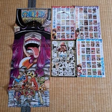 Jump Comics One Piece Flake Stickers Elbaf Edition BIG Poster