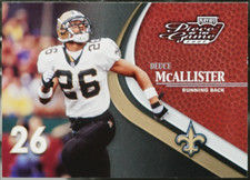 2002 Playoff Piece of the Game #35 Deuce McAllister Football VG