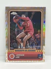 2024 Topps Chrome McDonald's All American Basketball McDonald's Logo Refractor Jordan Lee #18
