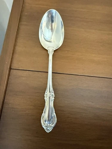 Sterling Silver Joan of Arc Tablespoon Serving Spoon  International Silver 8 3/8