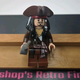 Lego Captain Jack Sparrow 4193 4194 4195 Pirates of the Caribbean Minifigure