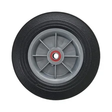 MAGLINE 111025 Hand Truck Wheel,10in dia.,Solid Rubber 24JN17