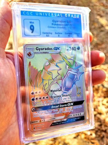 Gyarados-GX graded CGC 9 for sale on eBay