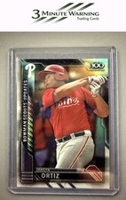 2016 Bowman Chrome #BSU-JO Jhailyn Ortiz Scouts' Top 100 Updates