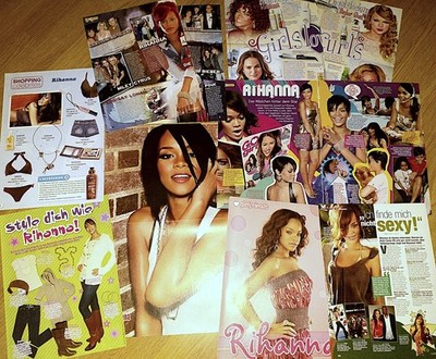 Rihanna Poster Berichte Clippings Set
