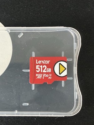 512GB MicroSD Lexar Play Memory Card