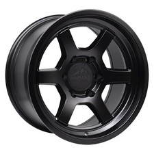 Avid.1 At-01 Wheels 17x9 -12 5x127 71.5 Black Rims Set Of 4