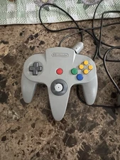 Nintendo 64 N64 Controller Game System Grey/Gray, Pack of 2