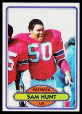 1980 Topps #62 Sam Hunt - EX