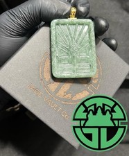 Cambodian Angkor Wat Jade Pendant