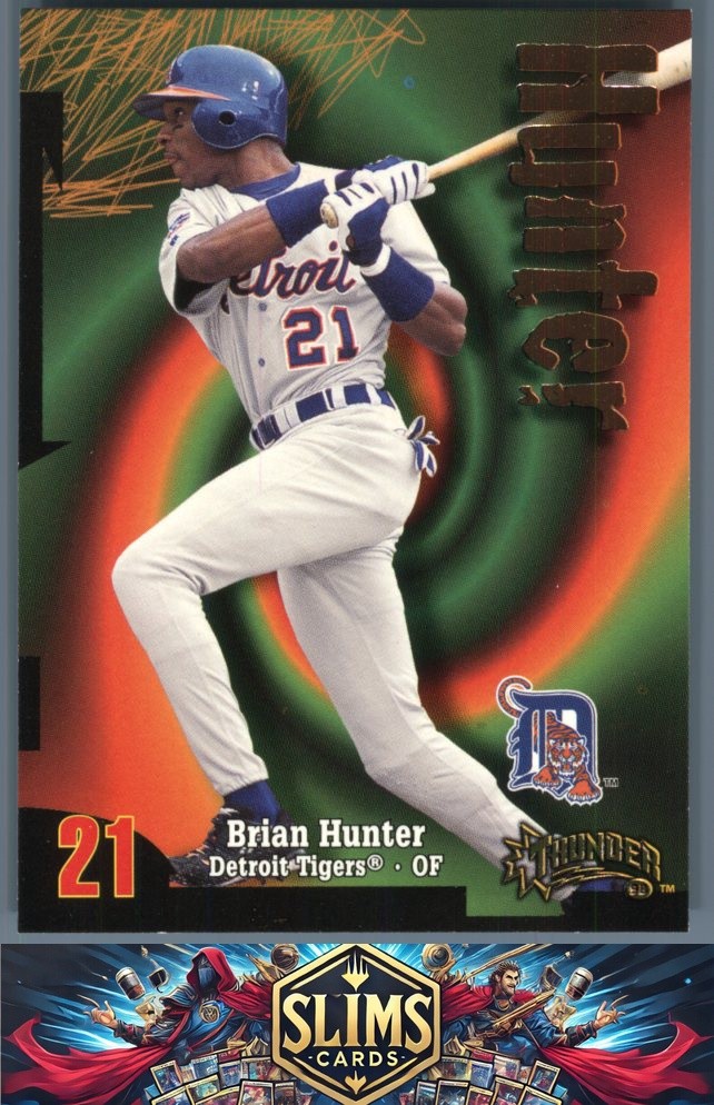 1998 Circa Thunder Detroit Tigers Brian Hunter #148