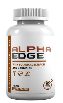 SUPPLEMENTS SANCTUARY Alpha Edge 8 potent natural herb blend for peak performance, 60 T Caps , 1 Daily