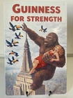 Guinness Beer Metal Sign - Guinness For Strength Retro Vintage Irish