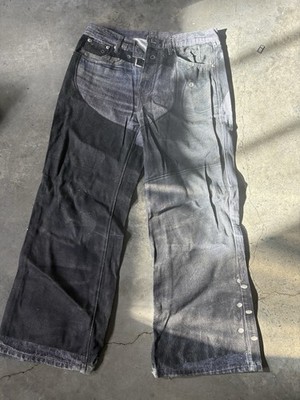 Acne Studios 2006M 3D Printed Jeans