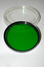 NEW HIGH QUALITY 49mm JAPANESE MADE GREEN OPTICAL GLASS FILTER  FILTER GUIDE
