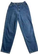 Vintage Gitano Jeans Womens 12 Blue Denim Mom High Rise Relaxed Fit Wide Thigh