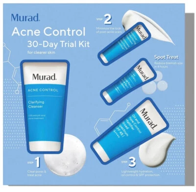 Murad Blemish Control Acne Control 30 Day Trial Kit BN