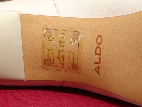 ALDO LILLE Botines Botas Botas Mujer Zapatos Blanco Crema Cuero T. 40 - Imagen 10 de 14