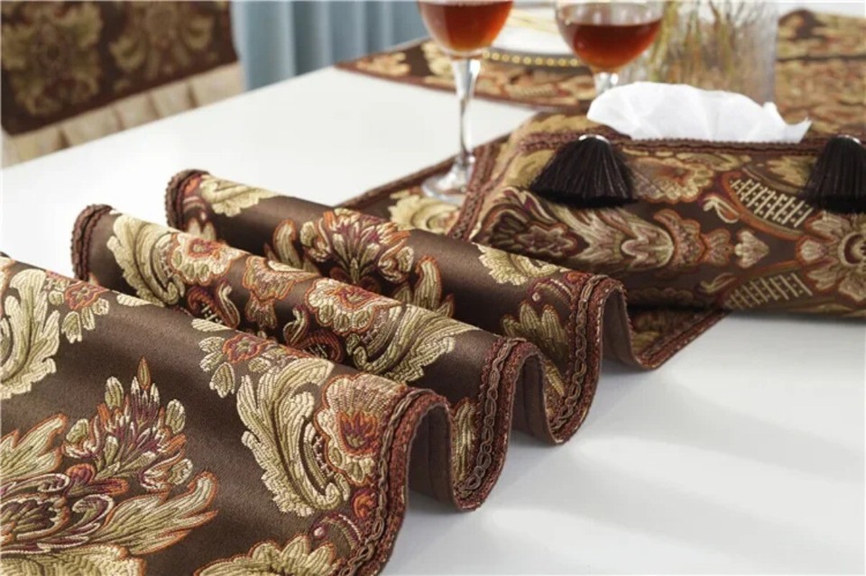 Patterns Table Runner Table Flag Tea Table TV Cover Cloth with