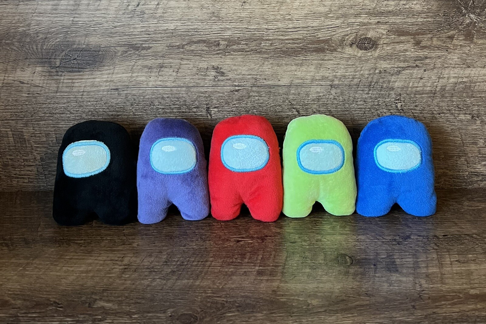 Among Us Squeaky Plush LOT 3.5