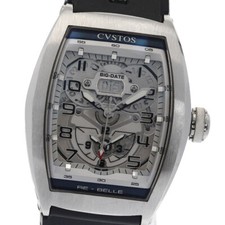 CVSTOS Liber Twin Time Date Silver Dial Automatic Men's Watch_890293