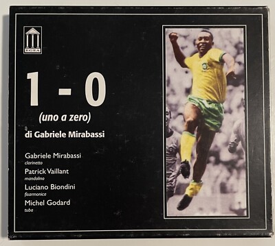 Gabriele Mirabassi   1 - 0 (Uno A Zero) (2001) CD   SCA 088 VG+