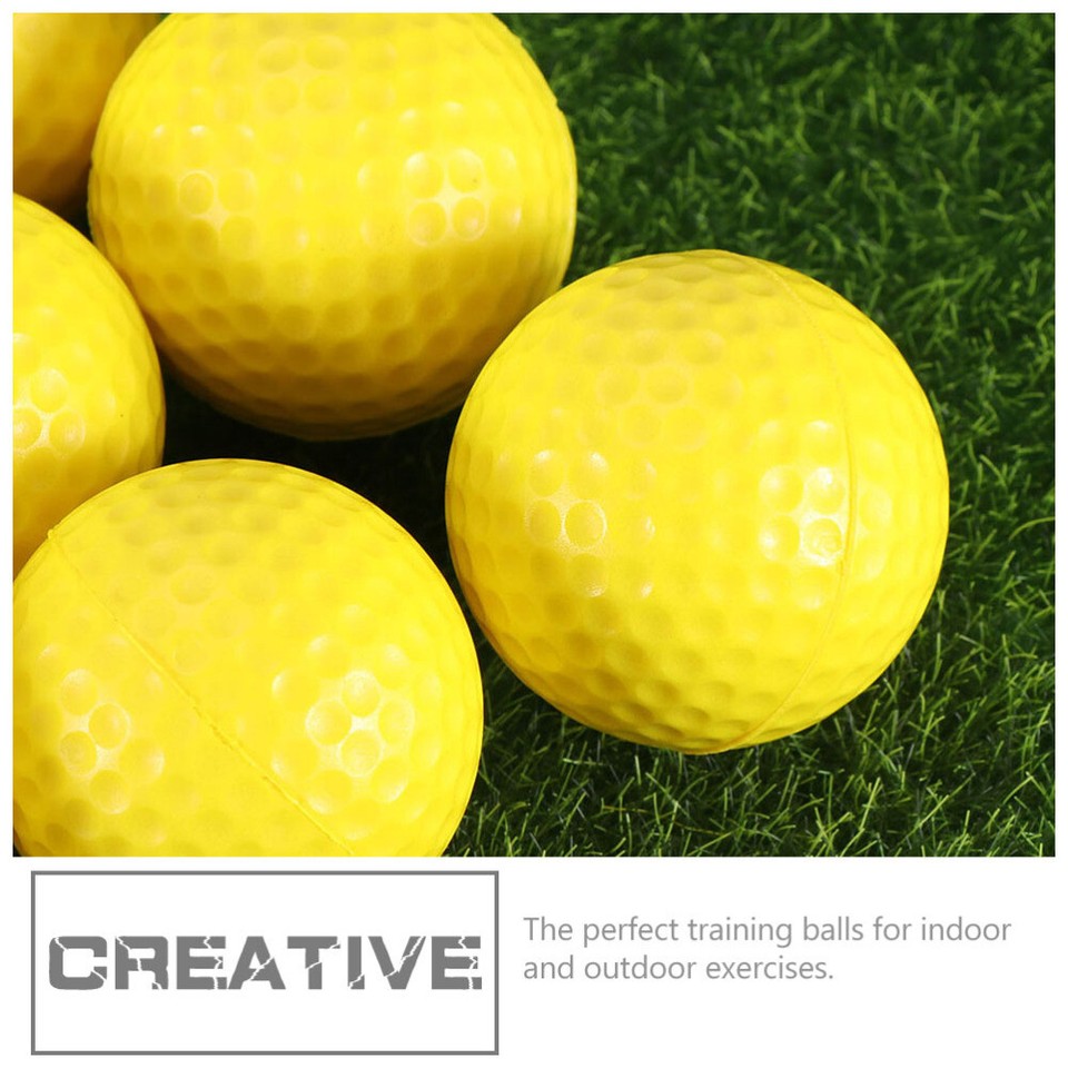 12 Pcs Golf Foam Ball Balls Simulators Home Training Golfing Indoor eBay
