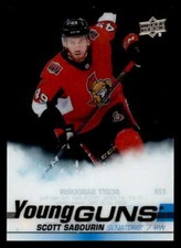 2019-20 Upper Deck Clear Cut Parallel #220 Scott Sabourin Young Guns (ref 55126)